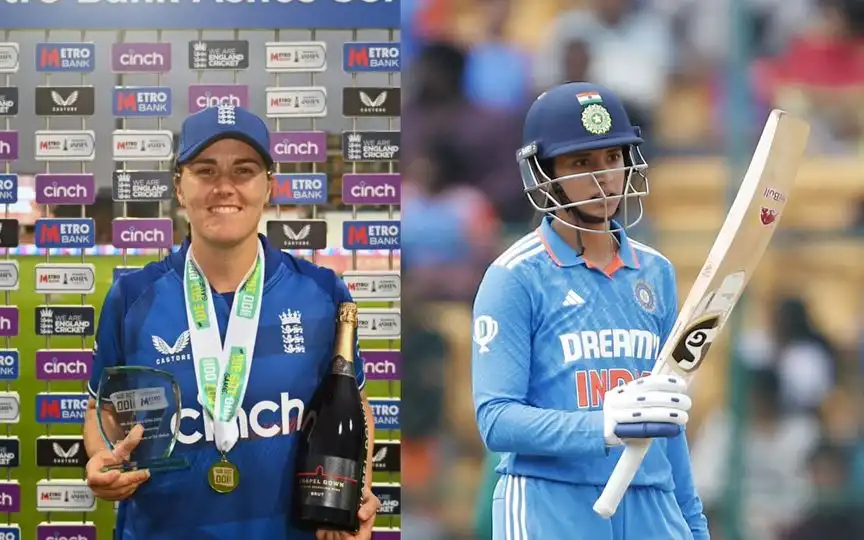 ENG Captain Dethrones Smriti Mandhana To Become No. 1 ODI Batter In Latest ICC Rankings